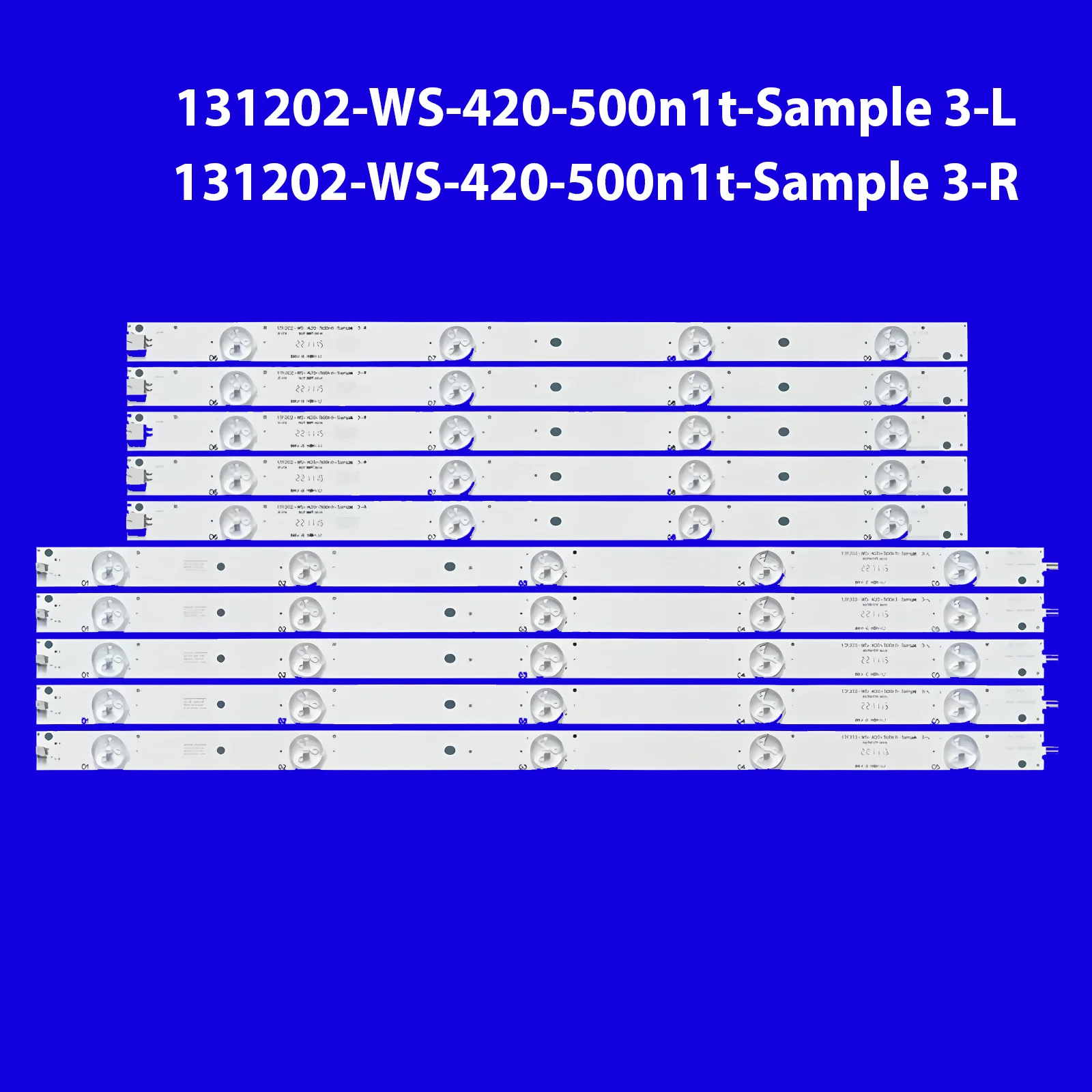 LED Strip For Tc-42as610b Tc-42as610x 42inch TV 131202-WS-420-500n1t-Sample 3-R 131202-ws-420-500nit-sample 3-L