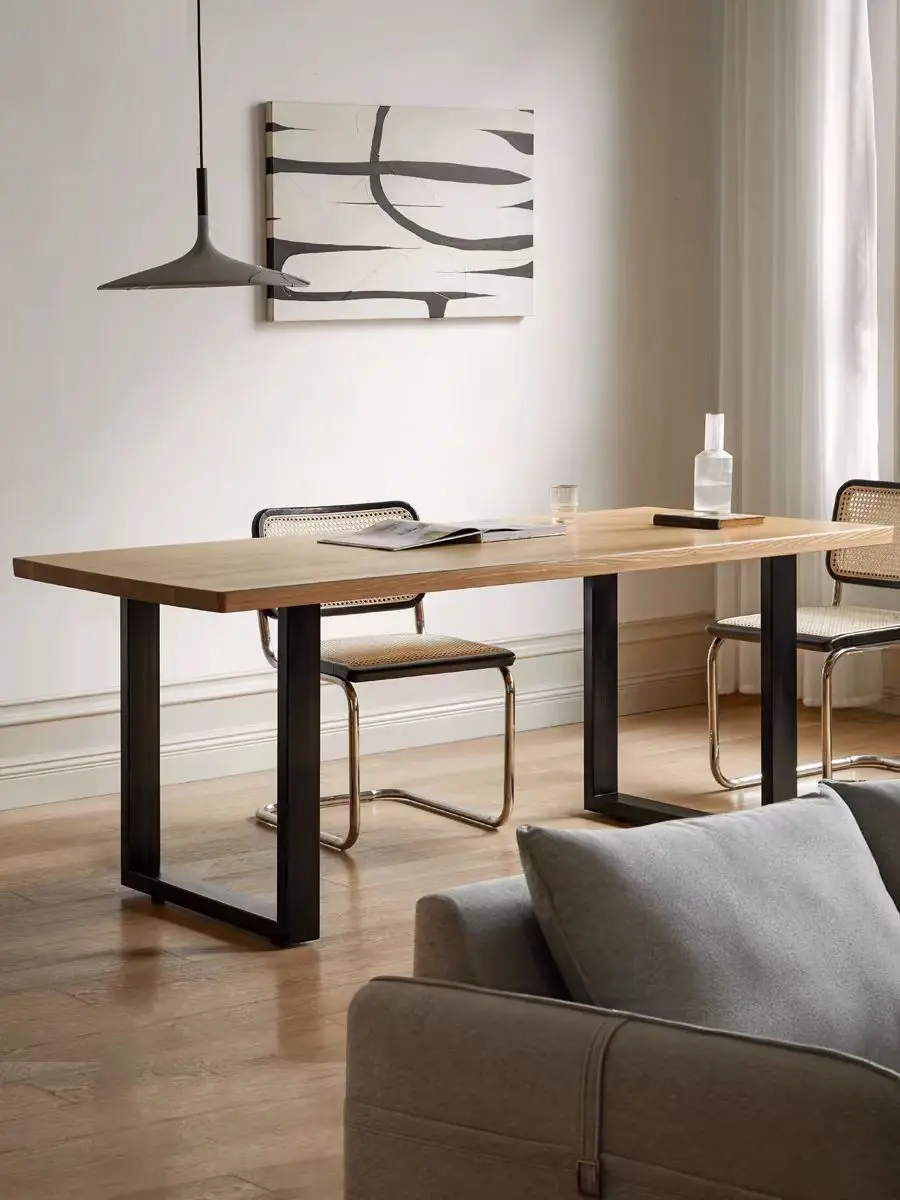 Metal  legs bracket bar counter high  feet wrought iron dining table island feet simple computer book long table