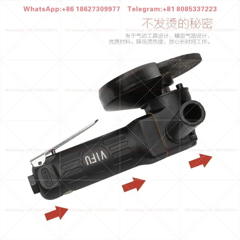 Japan VIFU4 inch 5 inch multi-functional grinder industrial grade polishing grinding cutting wheel angle grinder pneumatic 10