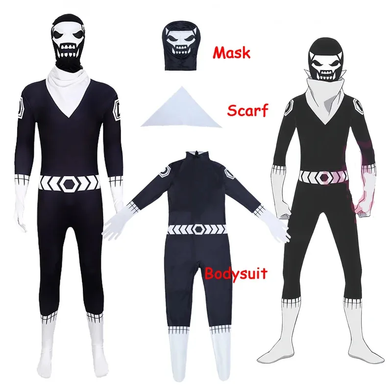 애니메이션 고고 로저 파이터 D 코스프레 의상 레인저 리젝트 센타이 다이시키카쿠 히비키 사쿠라마 할로윈 마스크 슈트 ir;l5