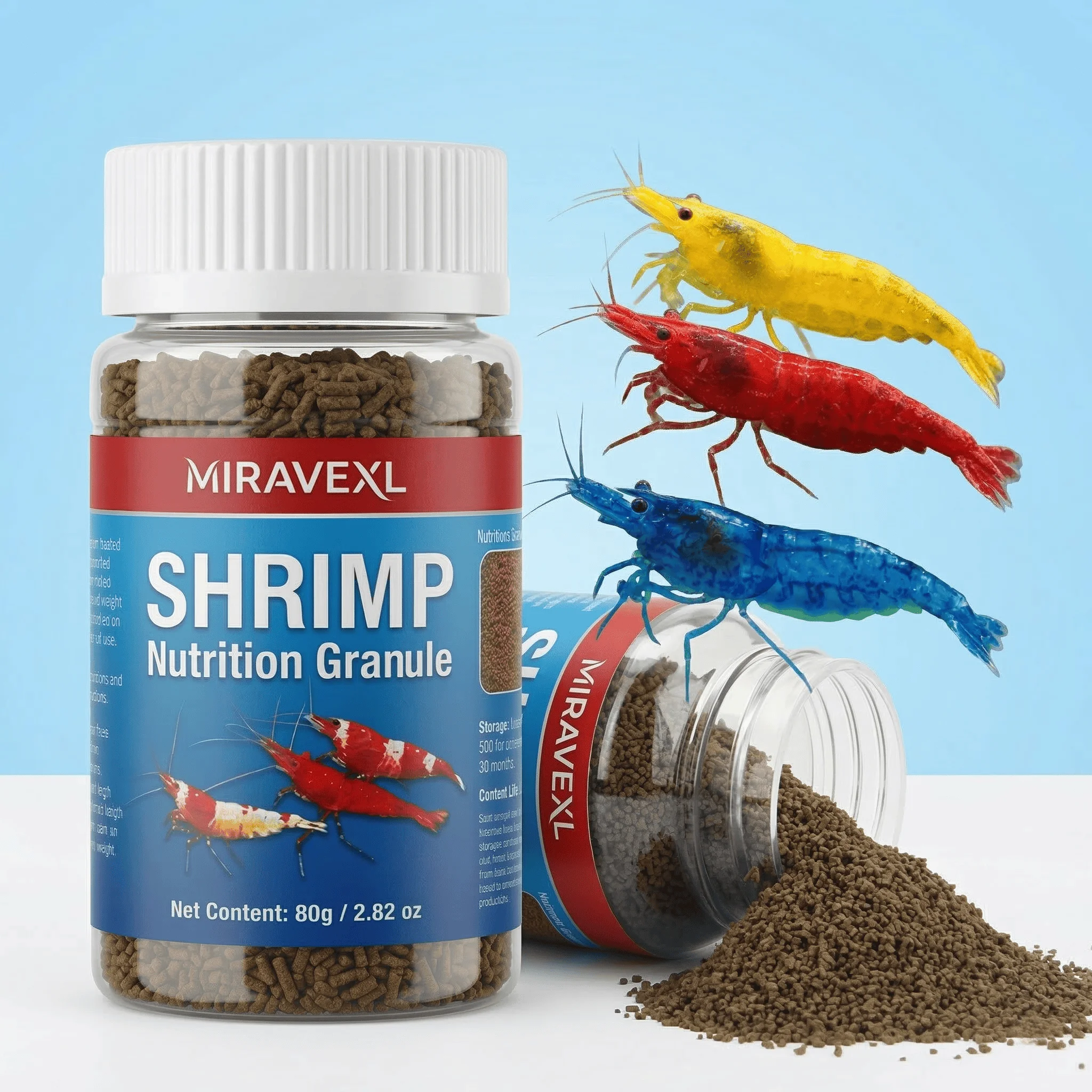 Alimento Nutritivo para Camarones que Realza el Color, Dieta para Acuario, Pellets Hundibles para Cangrejos y Lagostas, Alimento de Fondo para Crustáceos de Carapax Negro Cristalino