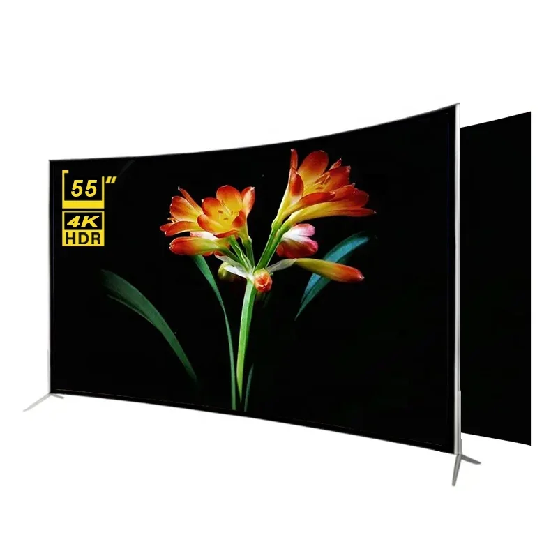 

STLF Advanced Advanced Customization STLF ZJW Лидер продаж безрамный 4K UHD светодиодный телевизор с изогнутым экраном 55-дюймовый смарт-телевизор