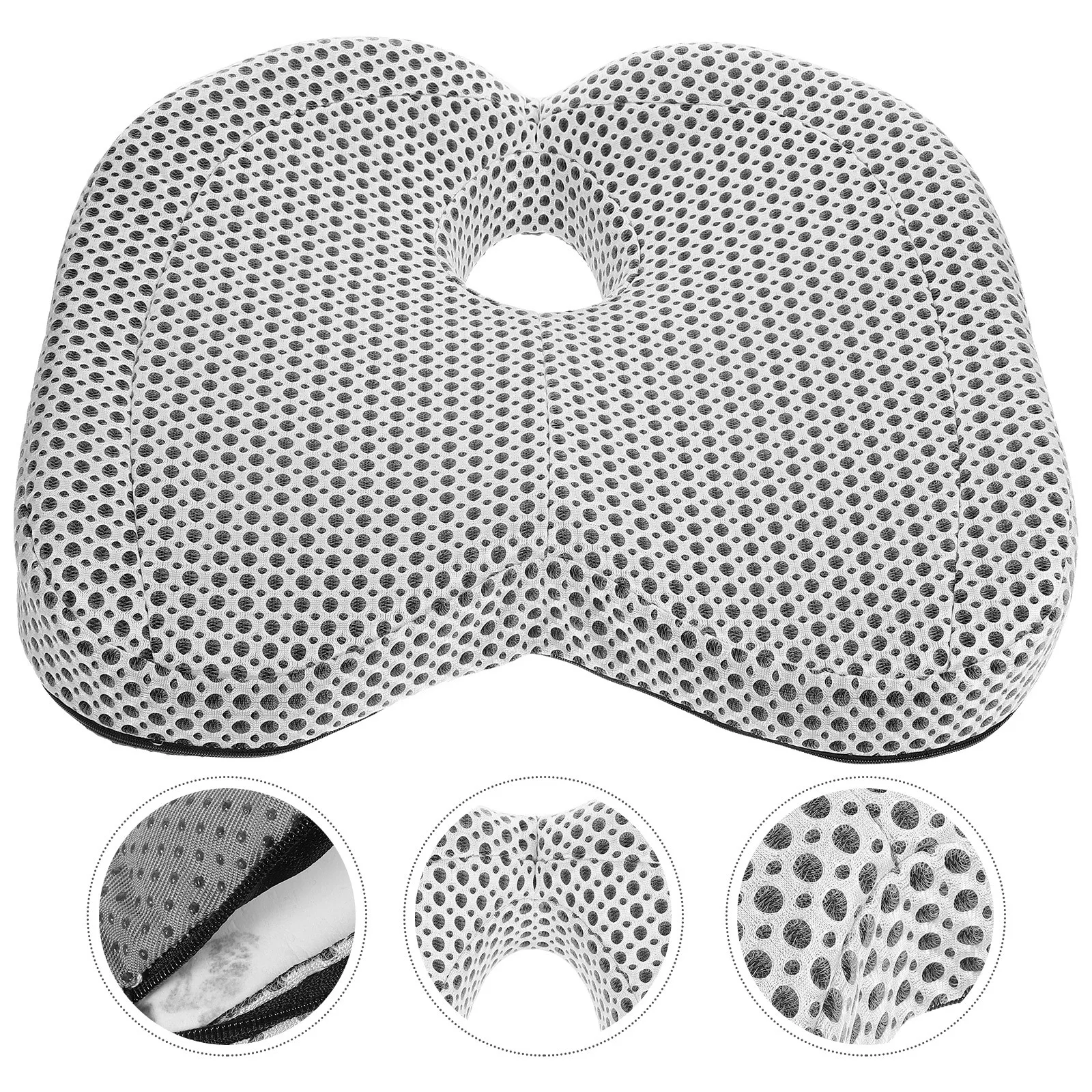 

Memory Foam Seat Cushion Non-Slip Breathable Mesh For Office Chair Car Desk Garden Stool Computer Gaming Pad Outdoor Seat