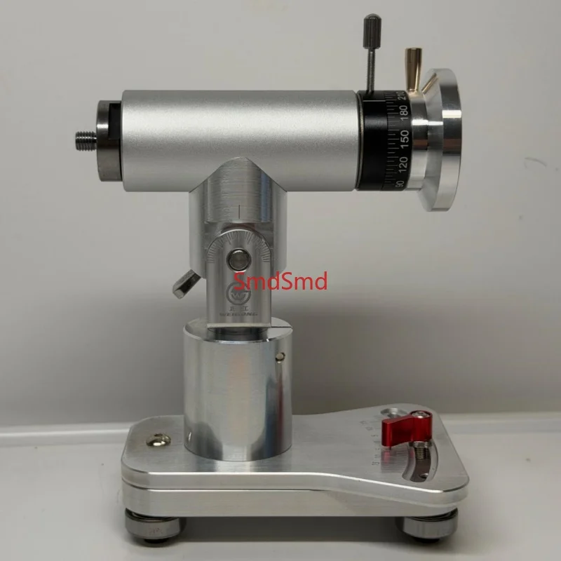 Precision angle grinding and circular brushing for watch case backs - Watch Repair Tool Turret Holder