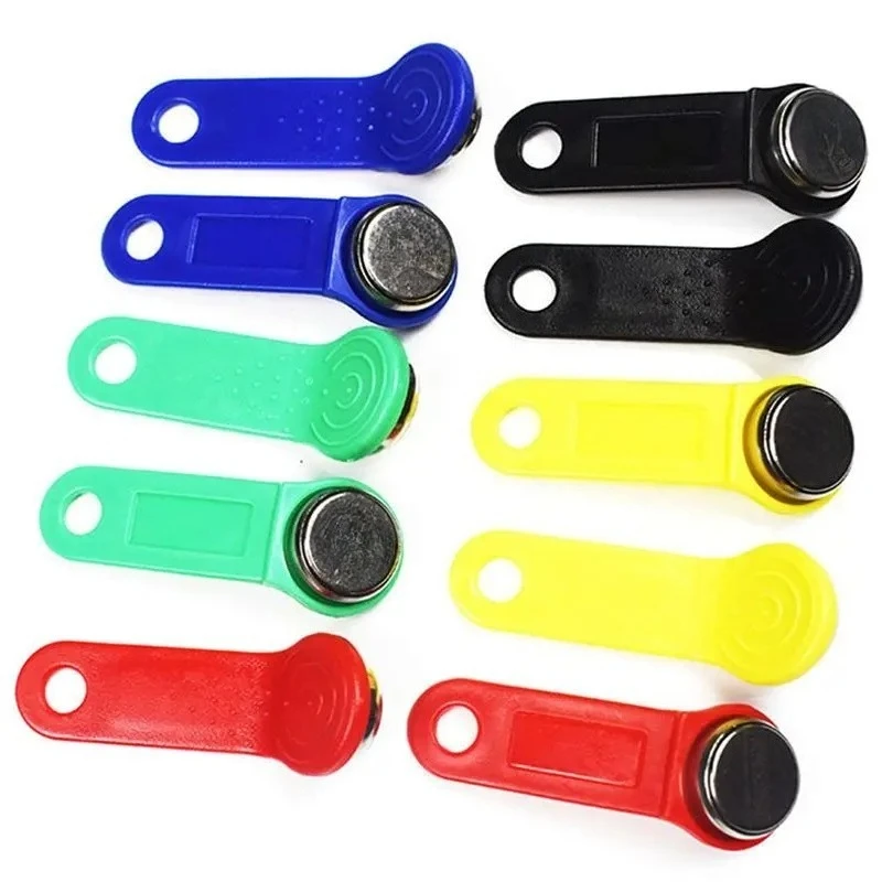 RW1990 Rewritable Ibutton Key 40Pcs/Lot 1-Wire RFID Contact Memory Key for Sauna Cabinet Access Control