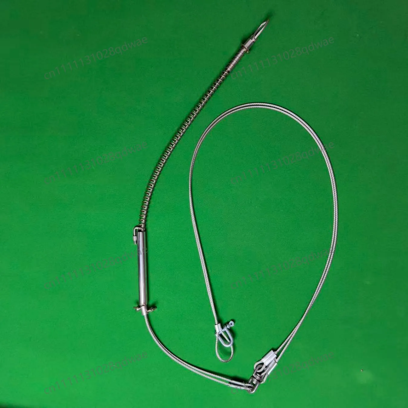 1PC Stronger Spring For the Wild Boar Trap Replacement With Nuts Wire Rope Dia