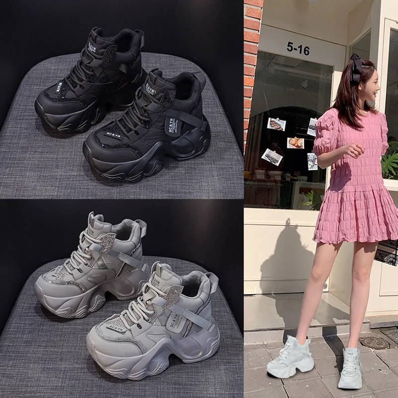 

Dad Shoes Women's Autumn 2025 New Casual Fashion Versatile Thick soled Women's Shoes