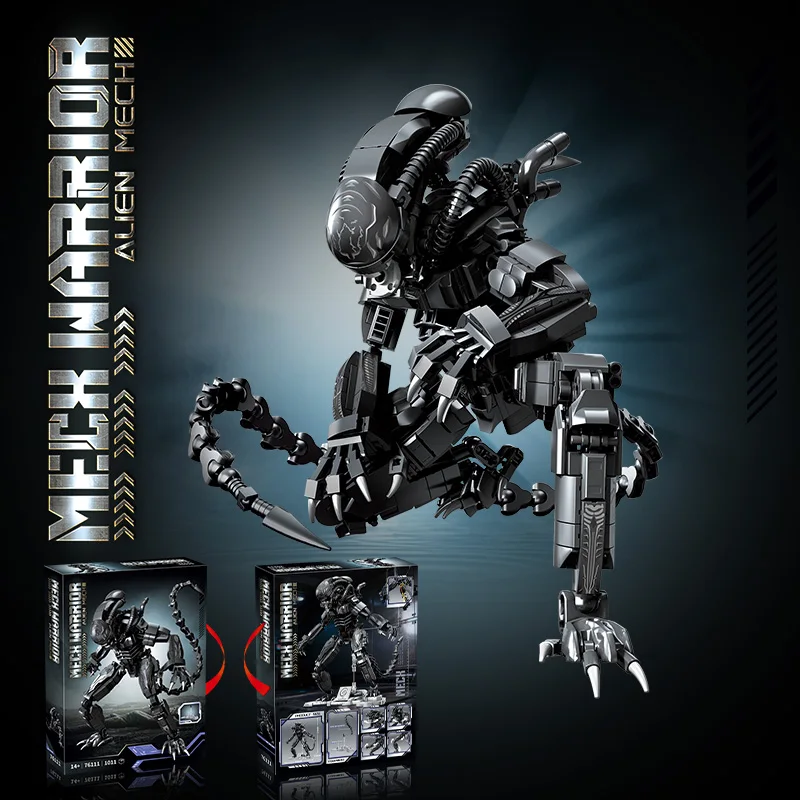 1011PCS Or 958PCS Creative Movie Alien Monsters Building Blocks MOC Construction Bricks Toy Gift For Children Adult
