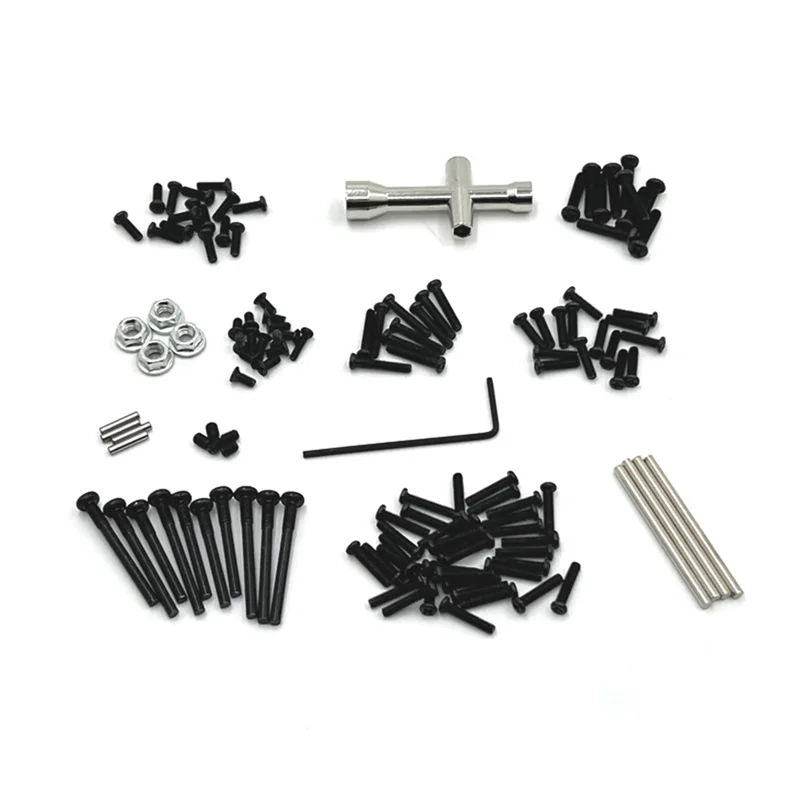 

A63T-1 Set Replacement Parts Accessories Suitable For 16207 16208 16209 16210 H6 Remote Control Car Conversion Screw Tool Kit