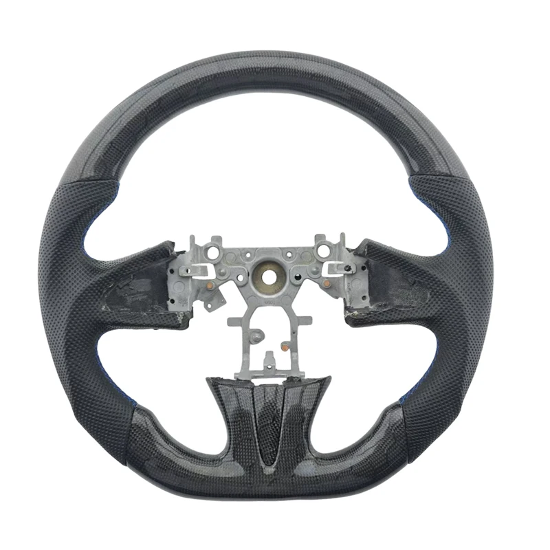 

Оптовая продажа, прямые продажи, сотовый перфорированный кожаный руль из углеродного волокна для автомобильного руля Infiniti Q50