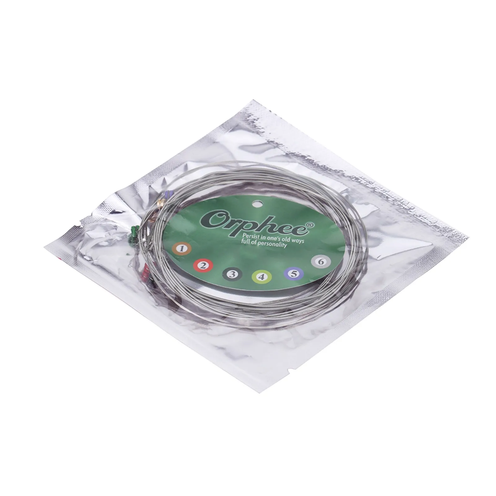 Orphee RX15 6pcs Electric Guitar String Set (.009-.042) Nickel Alloy Super Light Tension Guitar String Set