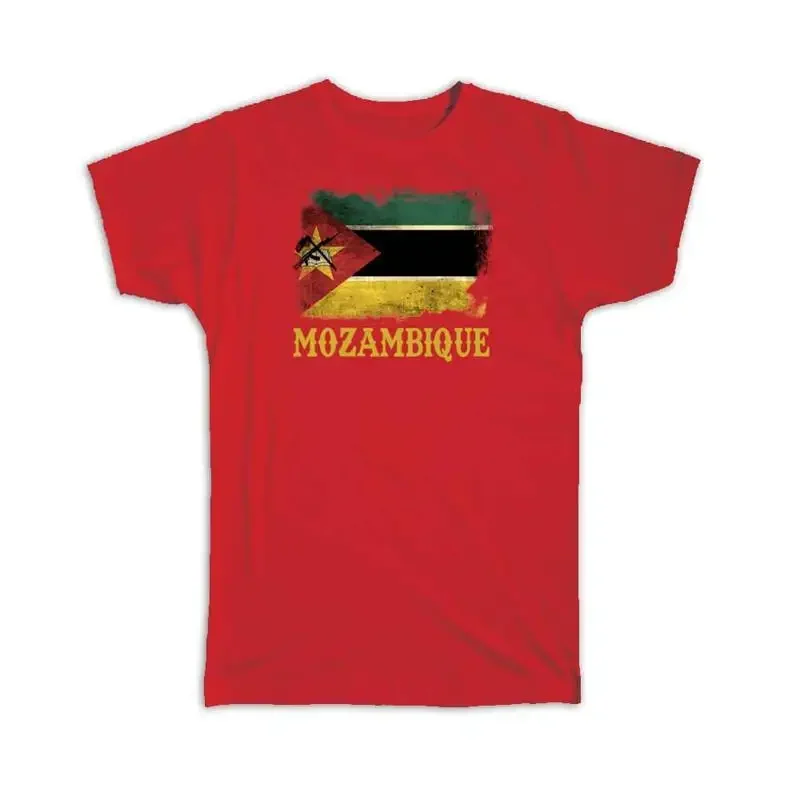 Mozambique Mozambican Flag Africa Country Souvenir National T shirt
