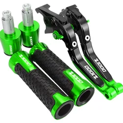 For KAWASAKI Z1000 2007 2008 2009 2010 2011 2012 2013 2014 2015 2016 Brake Clutch Levers Handlebar Grips Ends Accessories