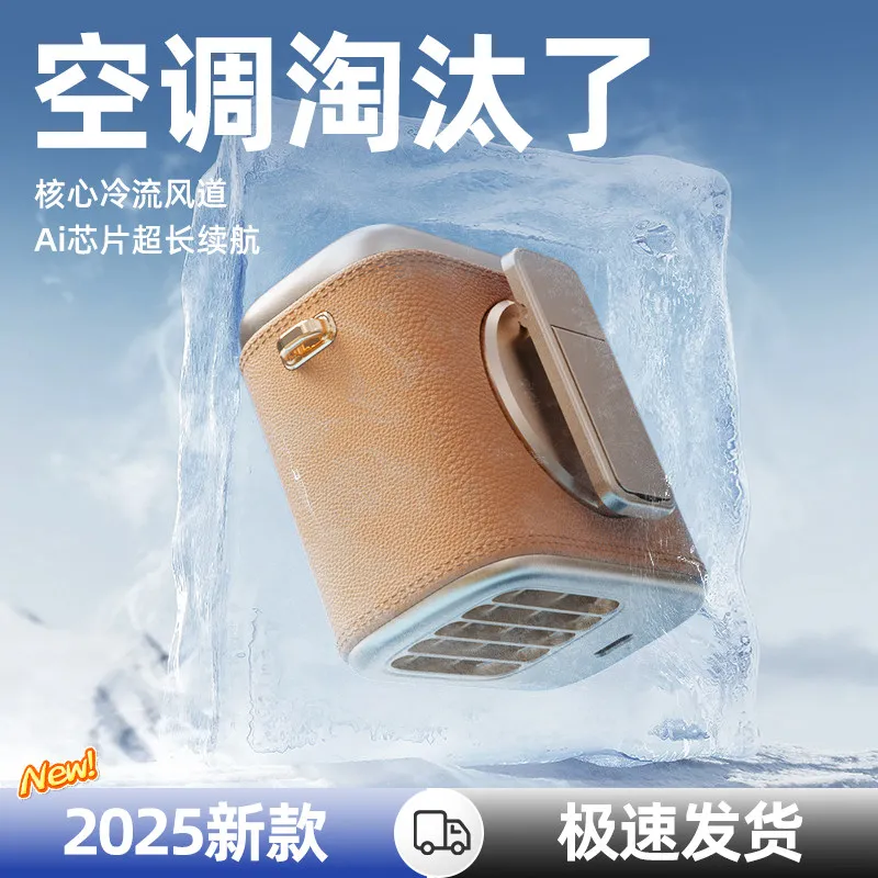 Refrigeration and air conditioning desktop portable small cooling artifact