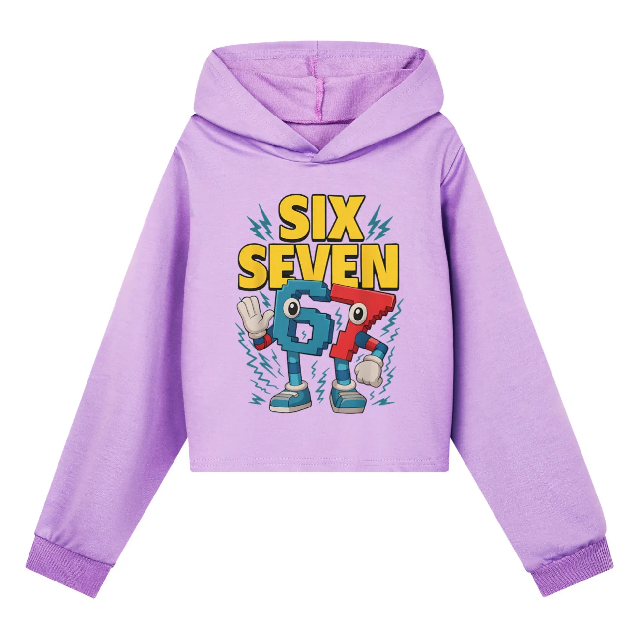 سرقة A Brainrot 67 ستة سبعة هوديي الاطفال الكرتون موضة ملابس طفل الفتيات الخريف البلوز معاطف غير رسمية الأولاد هودي بلوزات #4