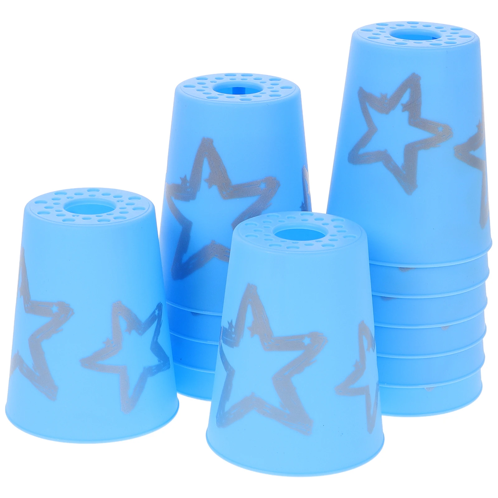 12 Pcs Stacked Cup Toys Stacker Reusable Cups Stackable Speed Games