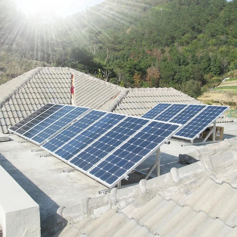 Imagem -02 - Painel Solar de Alta Potência Pão de Vidro Quadro de Liga de Alumínio Casa rv Carregamento ao ar Livre 18v 12v 3000w