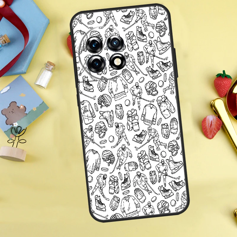 حافظة لهوكي الجليد لهاتف OnePlus 15 13 12 11 10 9 13T 13R 12R 10R 10T 8T Nord 5 CE 4 3 2 Lite N20 N30 #2