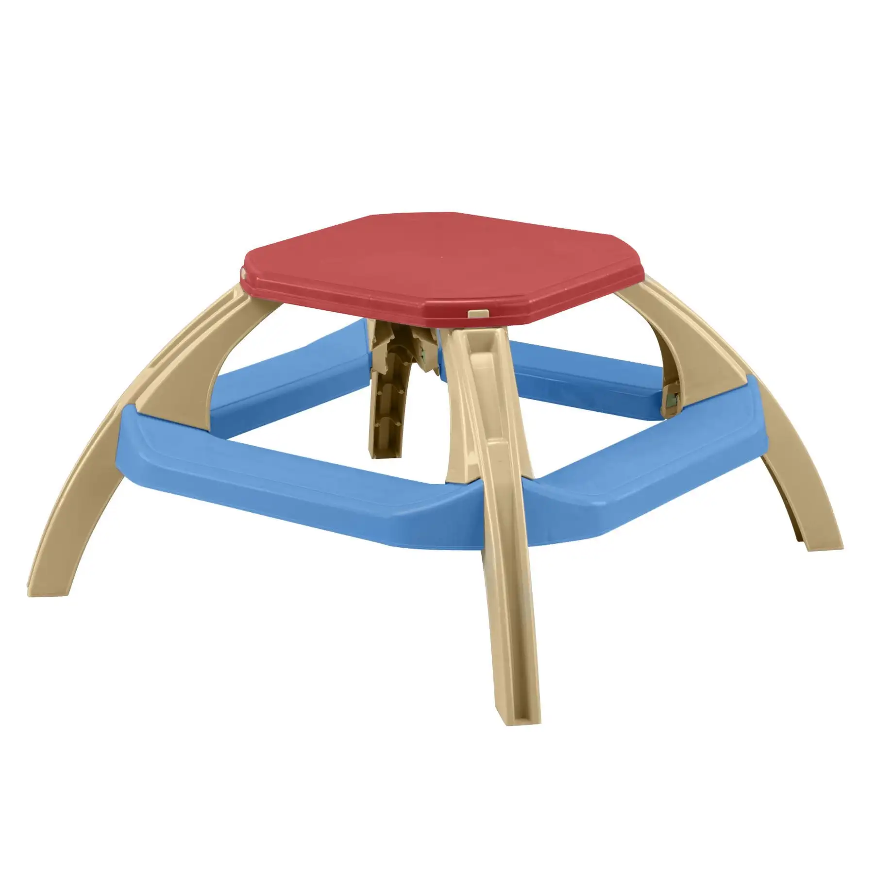 

Children's indoor and outdoor octagonal picnic table, seats 4