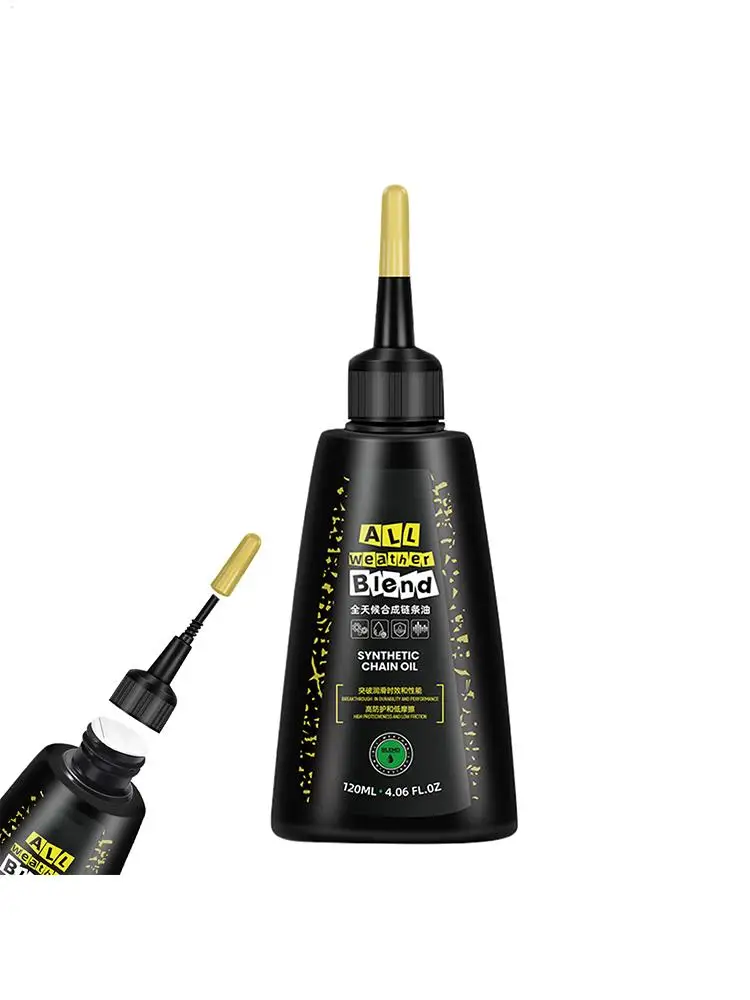AliExpress NONE Synthetic Chain Oil 120ml Cycling Chain Lubricant Multi-Purpose Dry&Wet Anti-corrosion Lubricant & Rust Prevention Oil for Bikes
