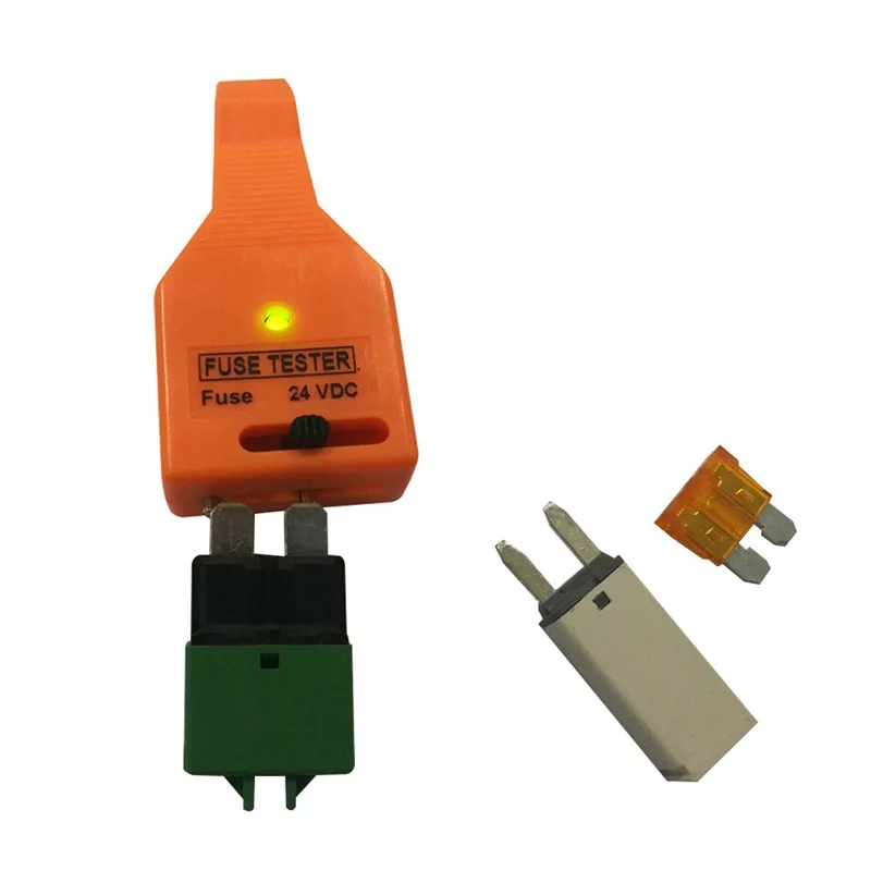 Fuse detection extractor function light up detection rod ATO/ATC fuse chip testing tool