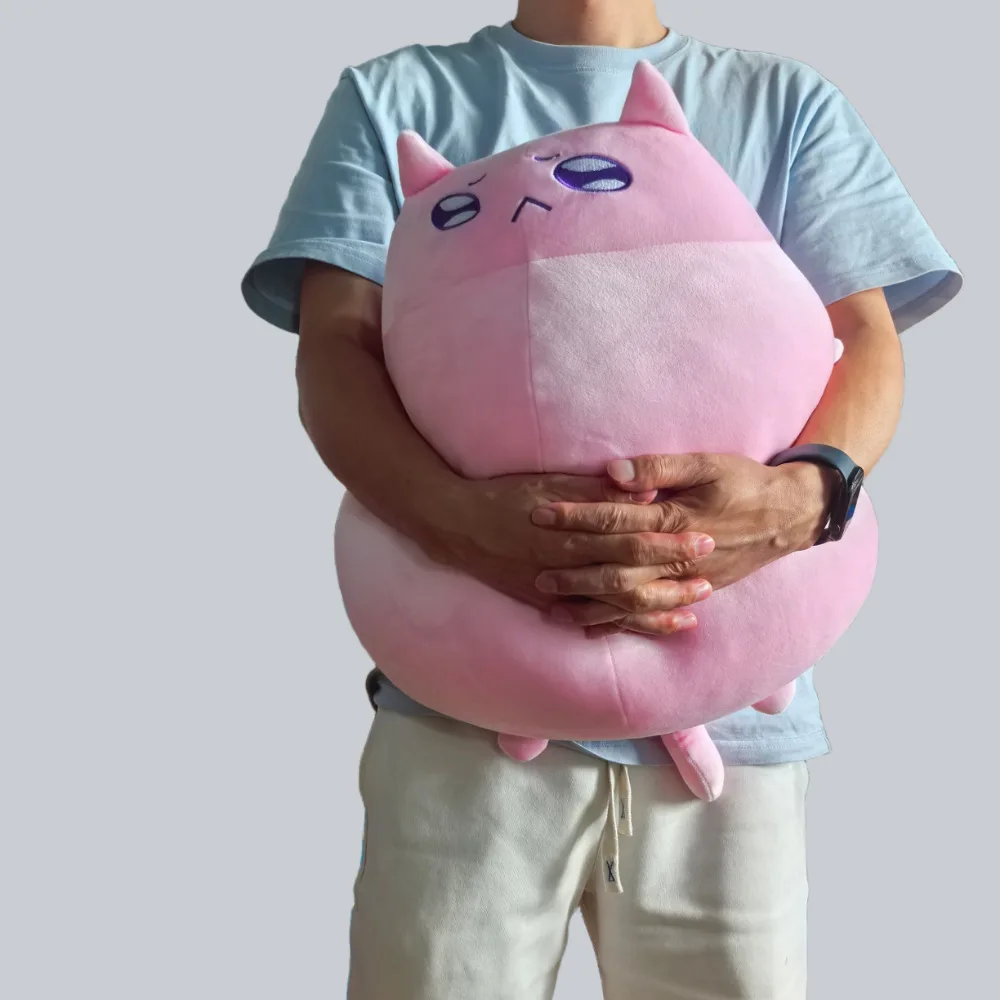 P-chan Needy Streamer Overload Cat Plush Pillow Anime Peripherals Toy Halloween Christmas Collection Room Decor Fans Gift