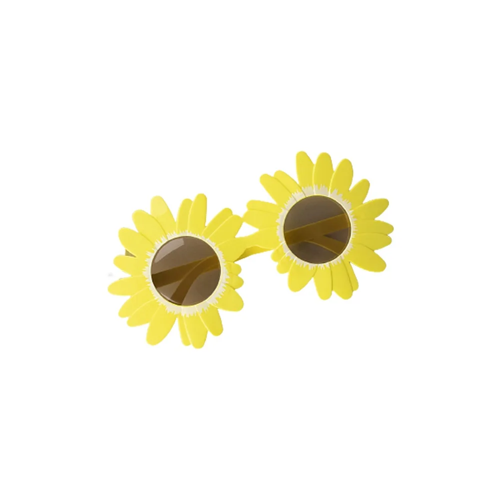 Picknick-Foto-Sonnenbrille, PC-Sonnenblumen-Sonnenbrille, Party-Sonnenbrille, 10 Stile, Gänseblümchen-Brille für Hochzeit, Outdoor, Geburtstag