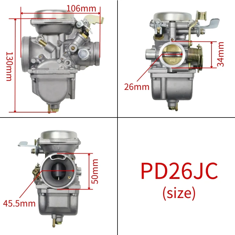 

For Mikuni Suzuki EN125 125cc Engine GZ125 GS125 EN125 GN125 GN125E GN125 26mm Motorcycle Carburetor