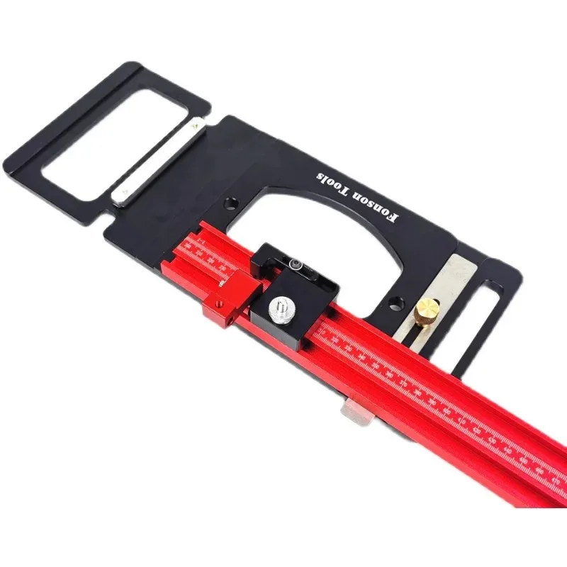 90° Angle Stop for Festool and Makita Rails ,Woodworking Track Saw Square Guide Rail Clamp Right Angle Positioning Plate