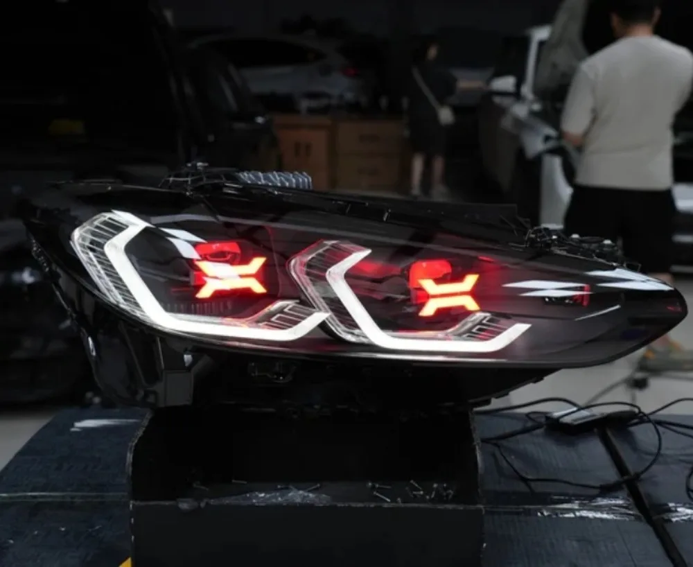 M3 G80 M4 G82 RGB OSS Style Customized Version Dual DRL Upgrade Lamp Projector for