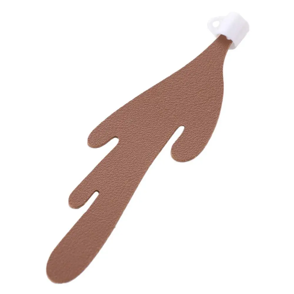 

PU Leather Spilled Coffee Bookmark Coffee Themed Unique Design Funny Bookmarks Book Clip Reading Gift Coffee Bookmark