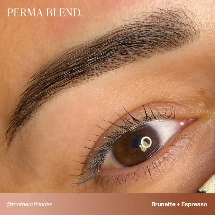 Perma Blend Pigmente Tattoo PMU Zubehör Tinte Espresso Braun Kaffee Beauty Custom Professionelle Lippen Augenbrauen Eyeliner Farbwechsel – Detail 3