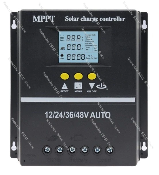 mppt solar controller 12V24V48V automatic recognition intelligent charger power generation system