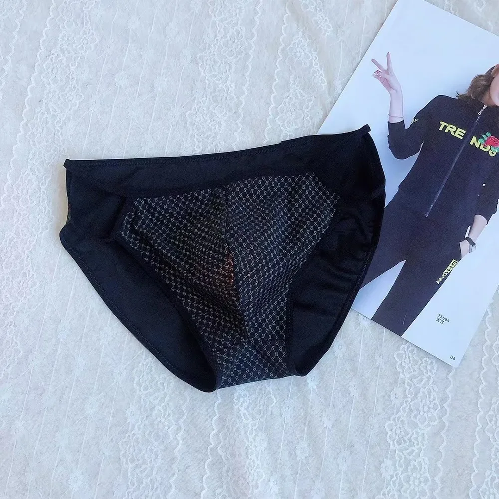Male Mens Briefs Swimming Thin Beachwear Bikini Breathable Comfy Lingerie Low Waist Mesh Panties Plus Size Pouch Sexy
