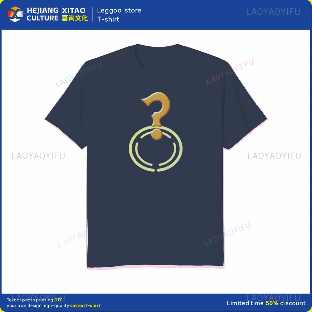 League of Legends (Lol) Game Enemy Missing Printed Cotton T-shirt, Daily Casual Short-sleeved, Suitable for Both Men and Women