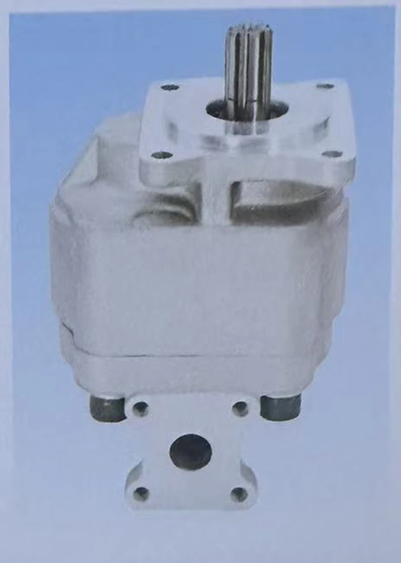 CBD-G5 Series Hydraulic Gear Pump 80 100 120ml/r 25Mpa CF CL Port Flat Key Spline Shaft For Construction Equipment