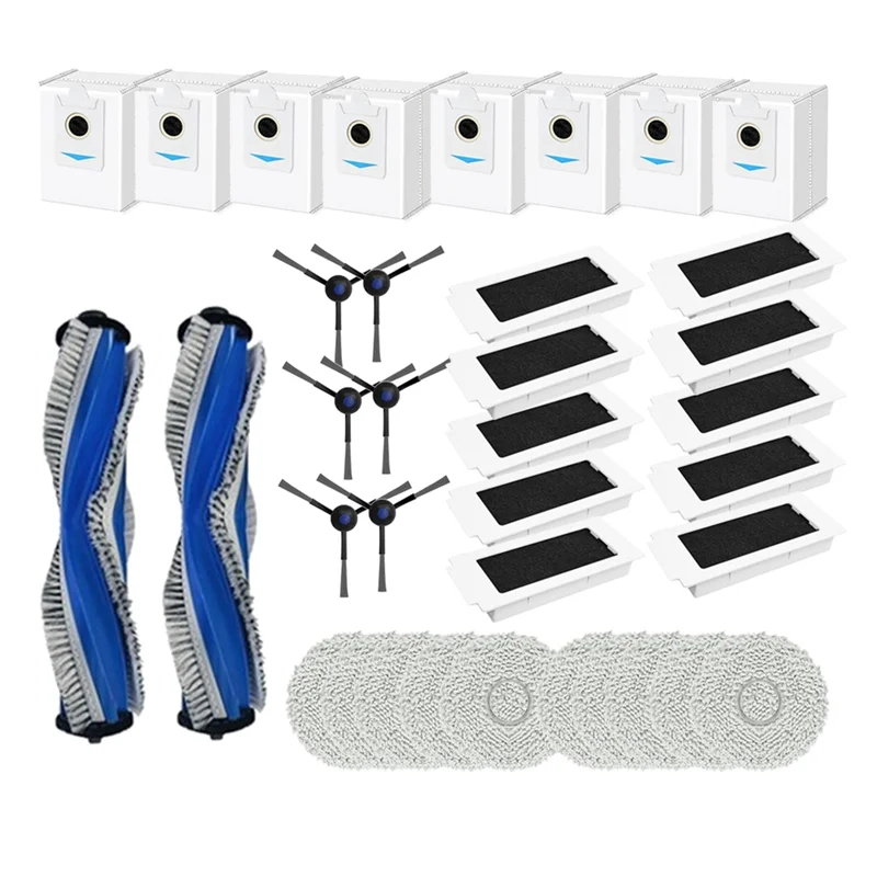 ABRG-36 peças para ecovacs t30s/t30s ai/t30s combo/t30s pro/t30s pro omni robô aspirador de pó peças de reposição