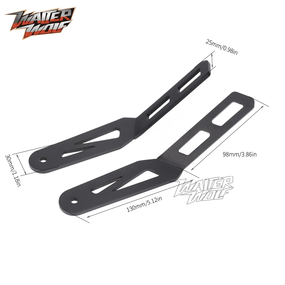 Motocicleta Guiador Protector, Bracket Bar, Aço End, Hand Guards Protection, 703 F Acessórios, Zontes 703F, 2024