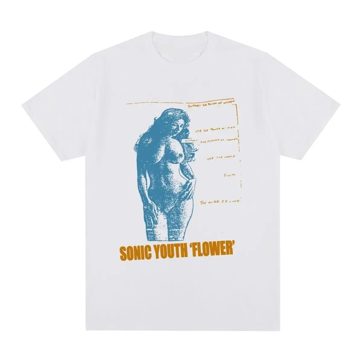 Sonic Youth Flower Band T-Shirt