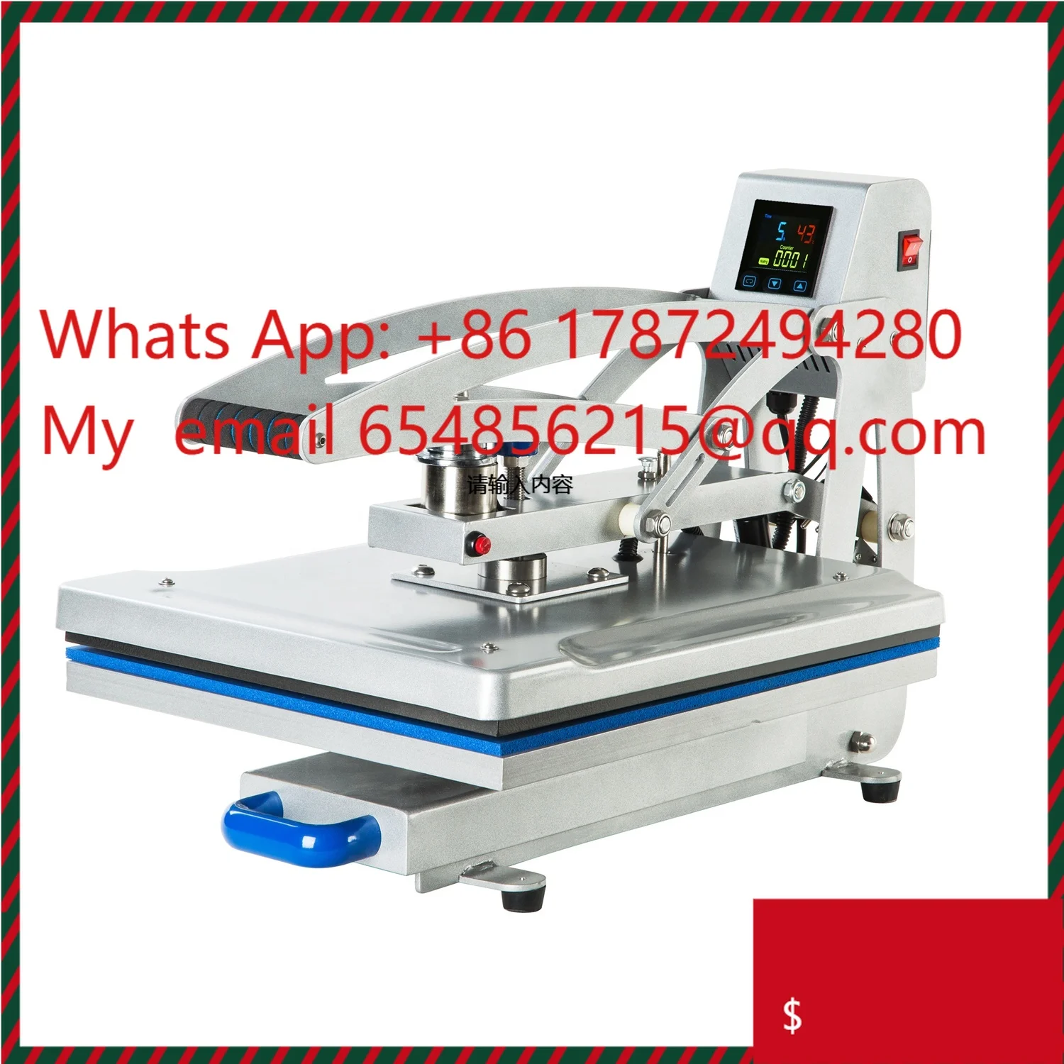 Clothing Sublimation Heat Press Machine CH1702-L Available for Sale