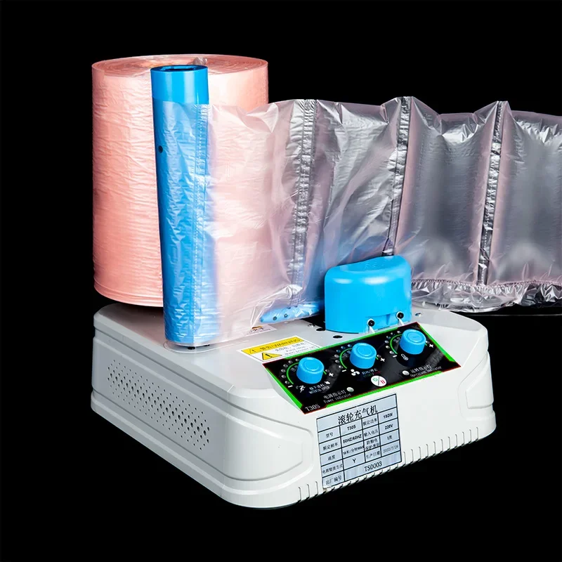 

Inflator Filling Equipment Bubble Pillow Column Film Roll Air Cushion Machine Mini