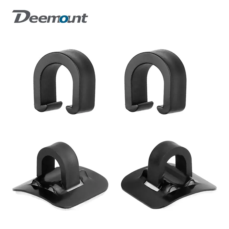 

Cable Snap Clip C-shaped Buckle for Bicycle Derailleur Brake Line Entry Fixing Optional Alloy Base W/ Sticker Tool Free Install