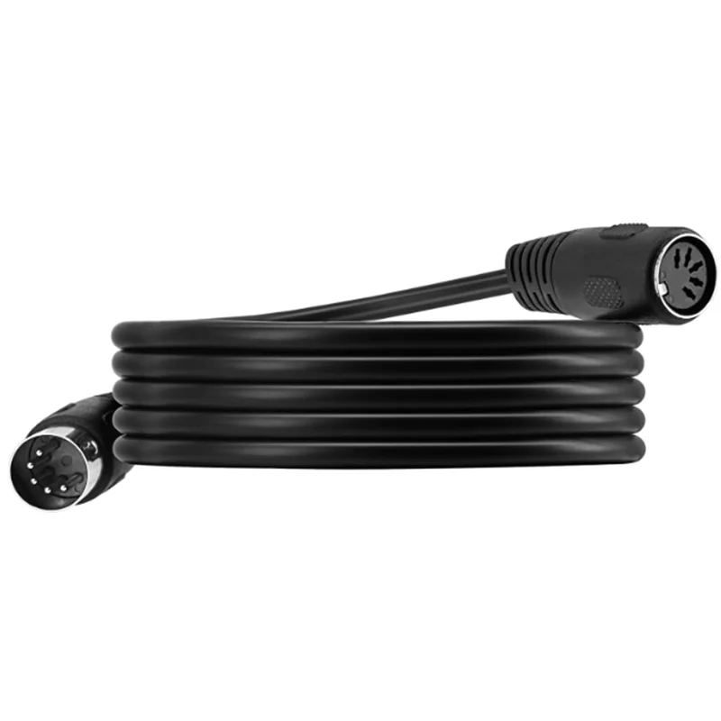 DIN 5Pin for Keyboard Synth 5-Pin DIN MIDI Male to Female / Male to Male / Female to Female Adapter Extension Cable,