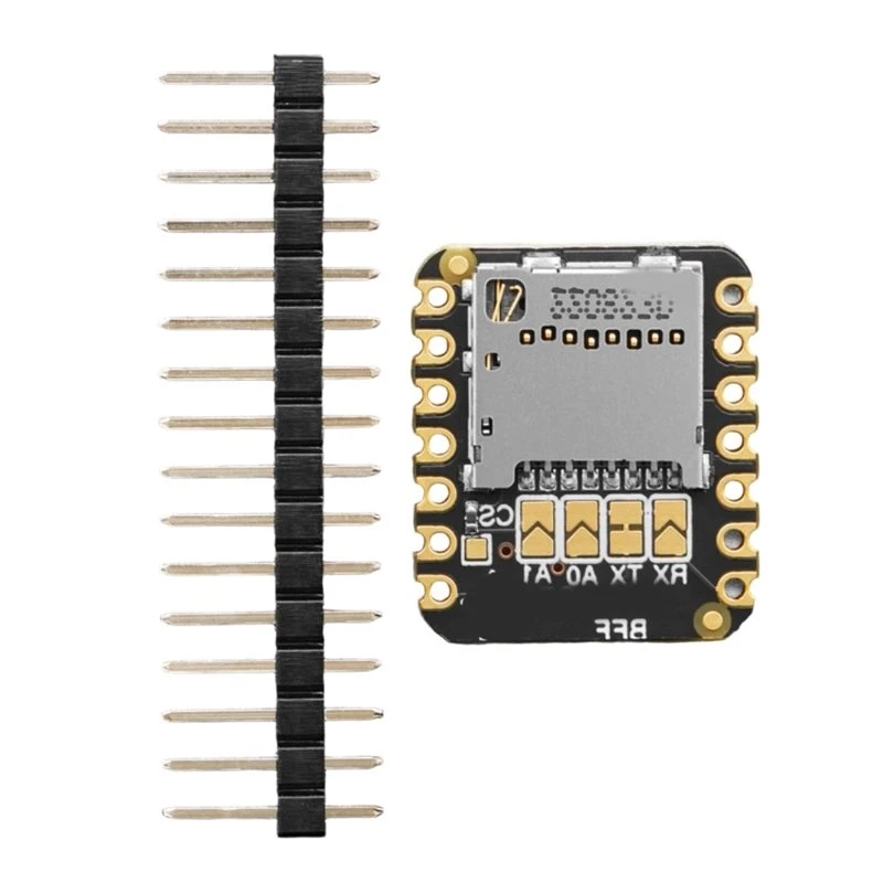 Microsd BFF Storage Expansion Board SPI TF Card Module With Pin Header For QT Py Xiao Development Board Data Logging-A86G