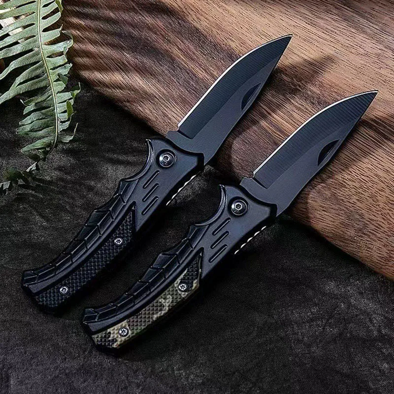 Stainless Steel Folding Knife Easy To Carry Camping Cutting Knife Multitool Pocketknives Outdoor Survival Life-Saving Knife