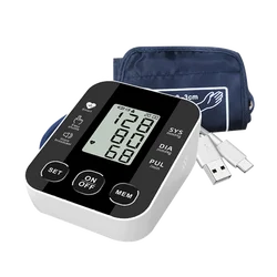 Digital Upper Arm Tonometer Medical Blood Pressure Monitor Heart Rate Sphygmomanometer Tensiometers Meter Adult Cuff 22-32mm