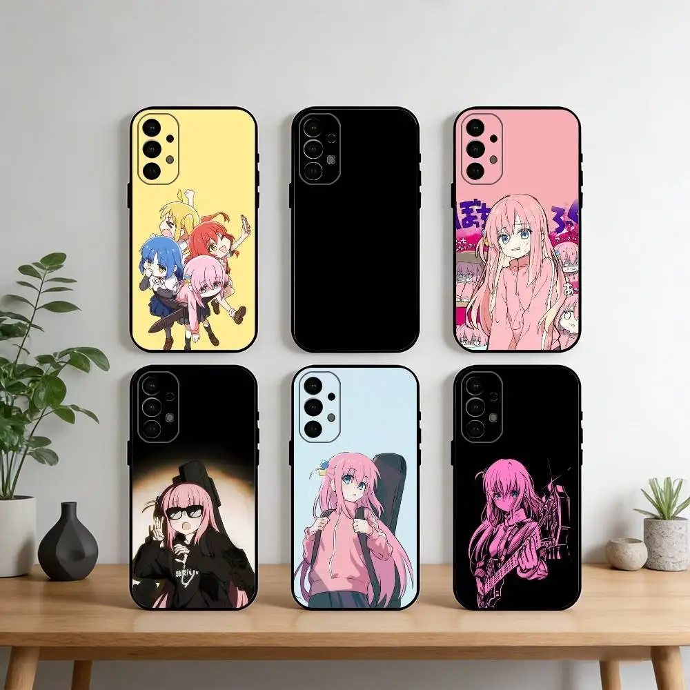 BOCCHI THE ROCK   Phone Case For Samsung S25,S24,S21,S22,S23,S30,Ultra,S20,Plus,Fe,Note,10,9,5G Black Cover