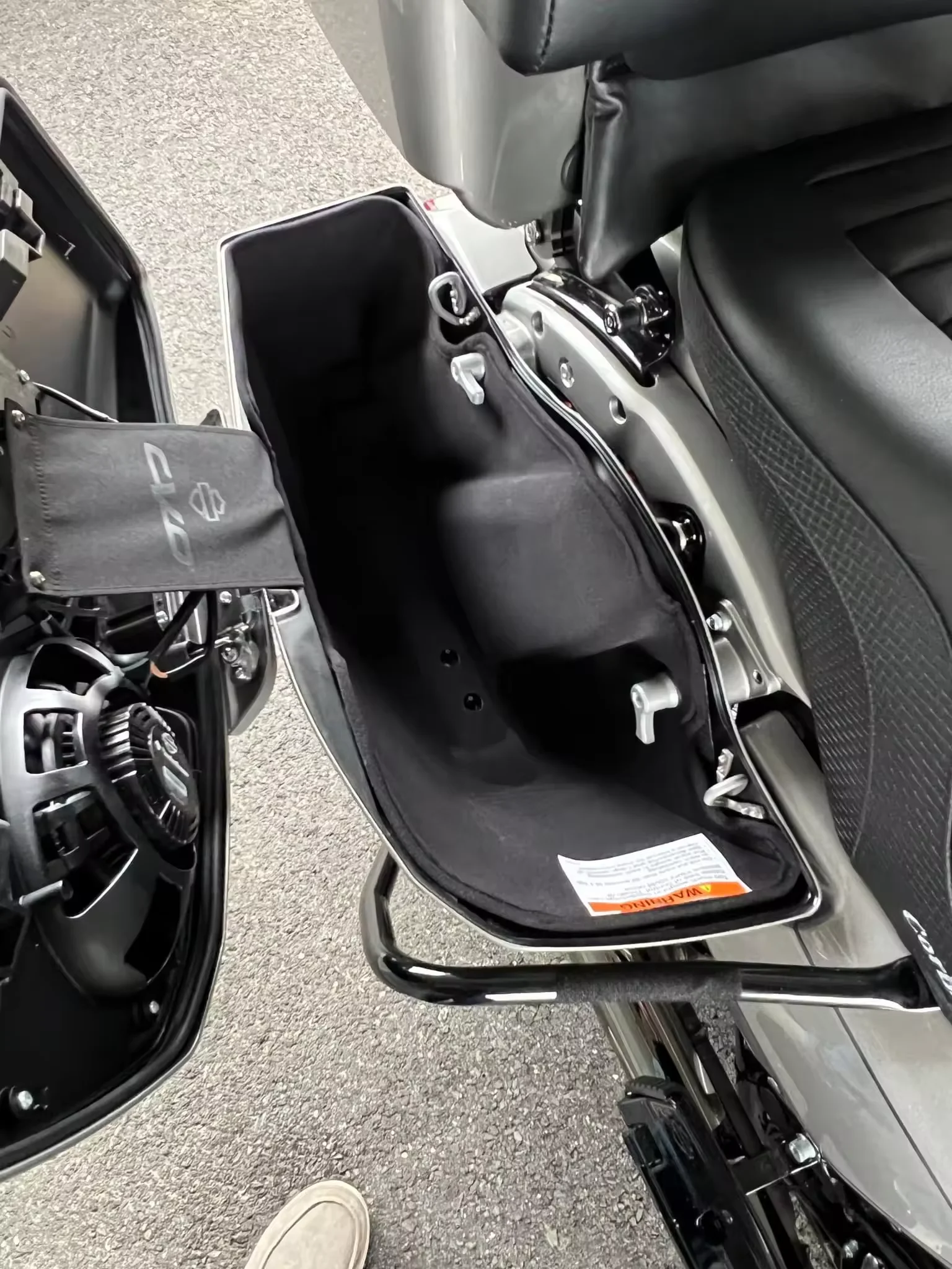 For Harley TOURING 2023-Up FLTRXSE 2024-Up Motorcycle Premium Fitted Saddlebag Lining FLTRX FLTRXSTSE Touring Road Glide CVO