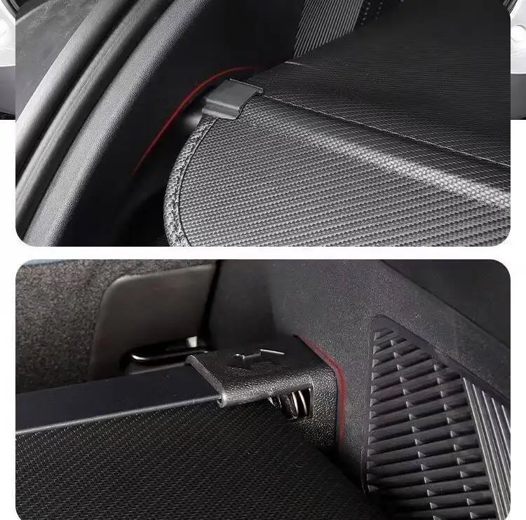 Rear Trunk Cargo Cover For Buick Envision Plus 2021 2022 2023 Shield Shade Curtain Security Partition Board Interior Accessories