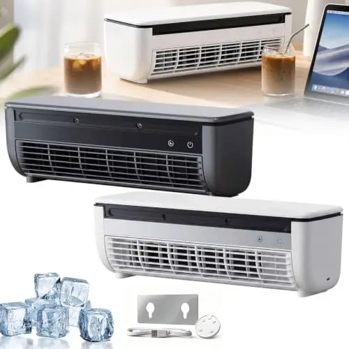 Electric Fan Air Cooler Rechargeable Gear Spray Wireless Portable Home Office Kitchen Desktop Wall Ceiling Fan Air Cooler